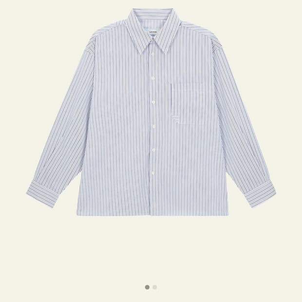 웨이비니스 오리가미블루셔츠2