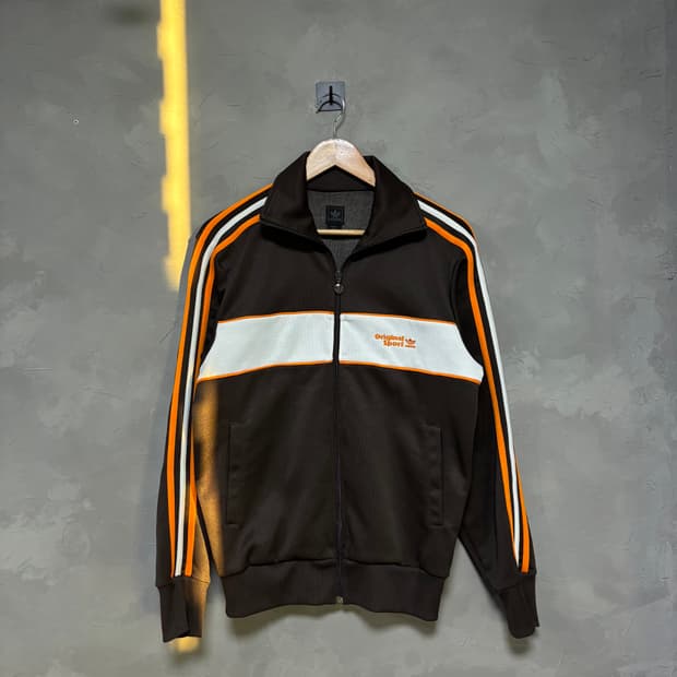 아디다스 파이어버드 오리지널스포츠 져지 트랙탑 브라운