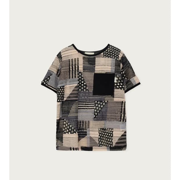 Pesto geometry tee black 새상품