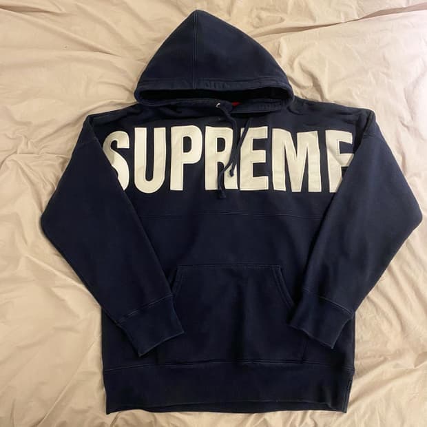 14Fw Supreme Heavy Hoodie