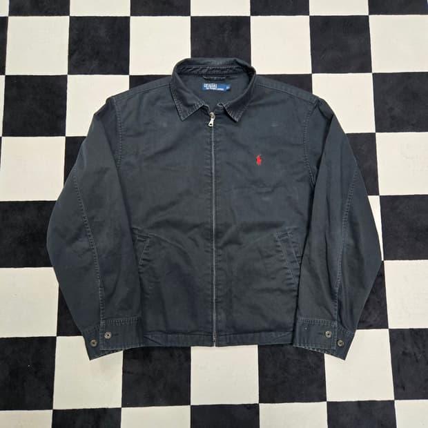 XL 폴로랄프로렌 블루종 자켓 블랙