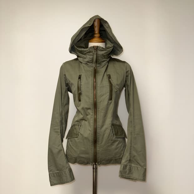 Moussy 와투케 카키 자켓