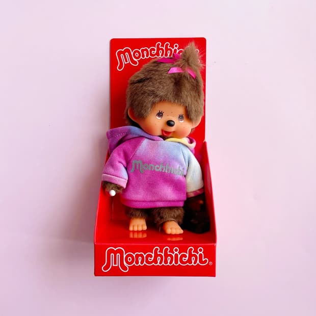 몬치치 타이다이 후드 여아 인형