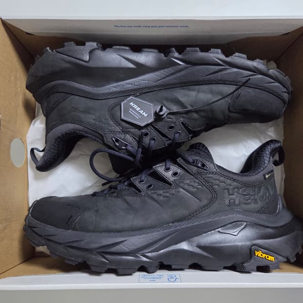 호카 카하2 로우 고어텍스 블랙