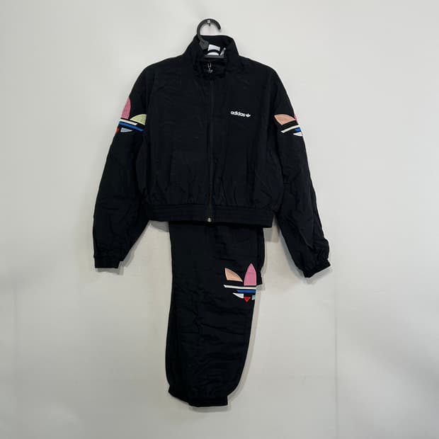 아디다스 여성 트레이닝복 세트 바람막이 + 바지 M