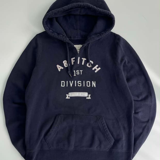 [L] 아베크롬비 1st Division 올드스쿨 여성 후드티 스웻 셔츠