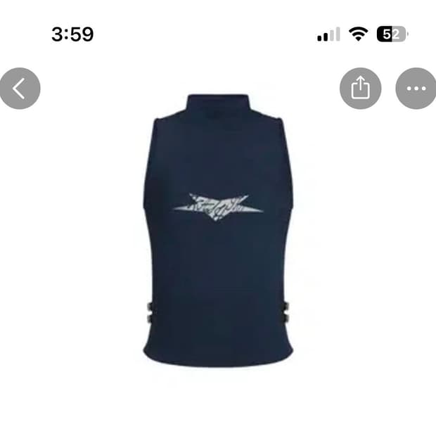 카시코 스타 슬리브리스 탑 네이비