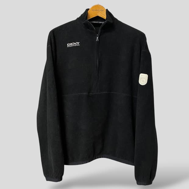 (M)DKNY 하프집업 플리스