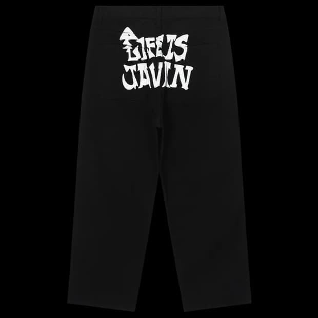 [YUPE X JAVAN] Double Knee Cotton Pants 