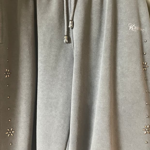 카시코 몽크 트라우저 조거 팬츠 차콜