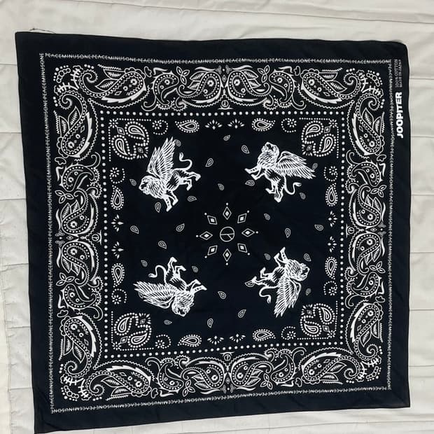 피스마이너스원 x 주피터 반다나 블랙