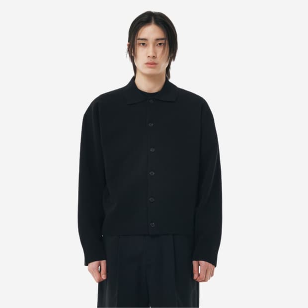 (M) EQL 버튼업 카라 가디건