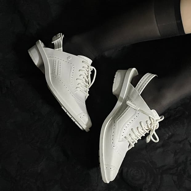 Melissa X Herchcovitch 러버 웨스턴 컷아웃 로퍼 샌들