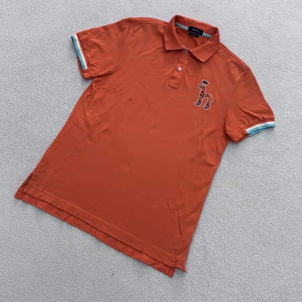 105 헤지스 슬림핏 반팔 티셔츠 0409E