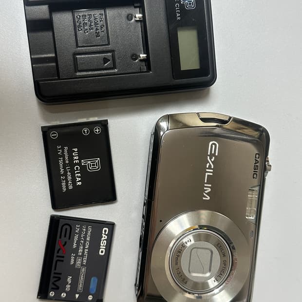 카시오 엑슬림 ex-z1 실버