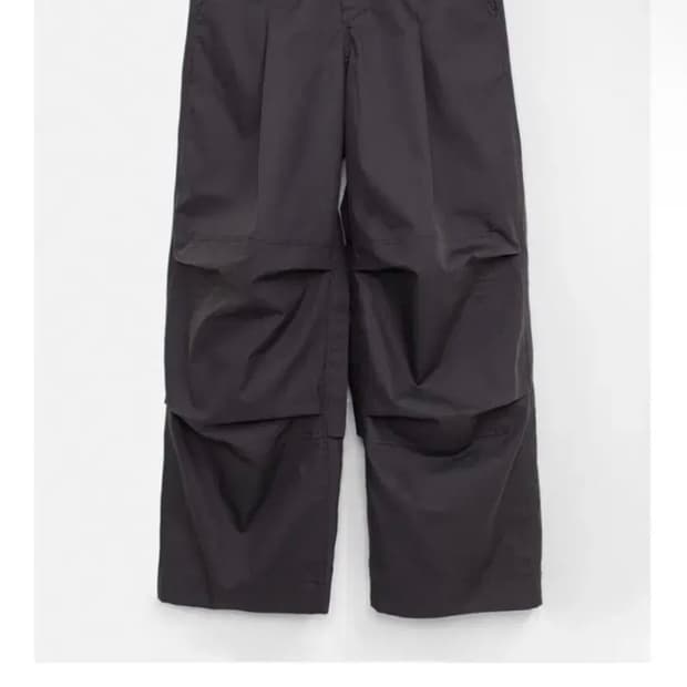 고낙 2패널 파라슈트 팬츠 차콜 브라운 