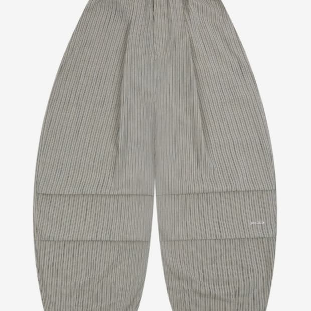 [L] 글랙 GP 139 스트라이프 린넨 이지 팬츠 베이지