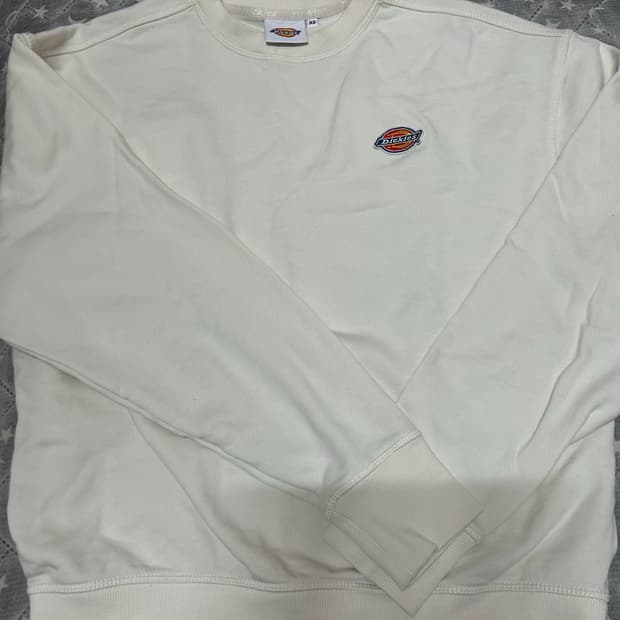 디키즈 프렌치 테리 릴렉스드 스몰 자수 로고 크루넥 Eggle 