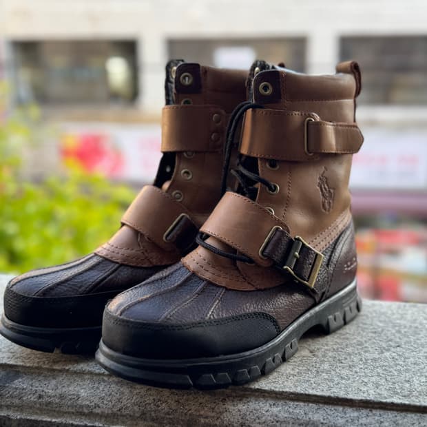 폴로 랄프로랜 래더 부츠 250mm