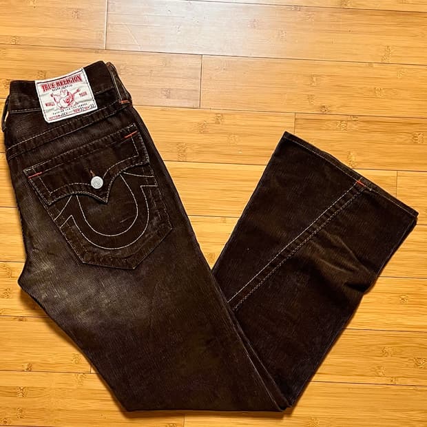 트루 릴리전 JOEY 코듀로이팬츠 ROW32 SEAT33