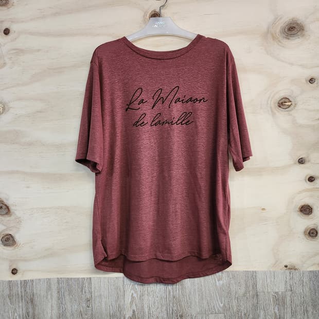 478) 여성 마 블렌드 반팔티