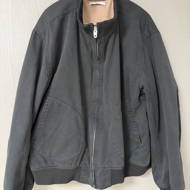 카미아 VINTAGE DECK ZIP JACKET [BLACK]