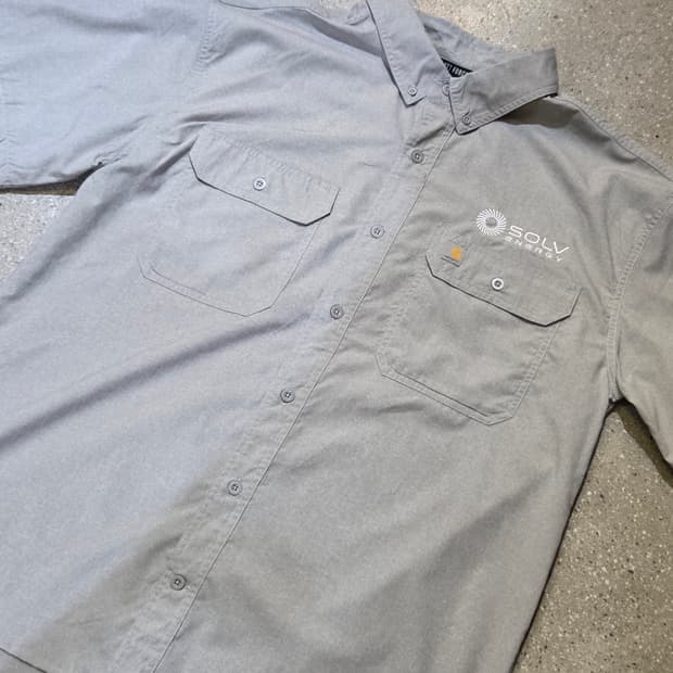 칼하트 그레이 반팔셔츠