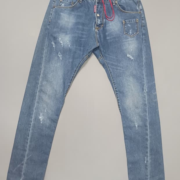 [33] 디스퀘어드2 수영복 레이어드 트위스트진 청바지