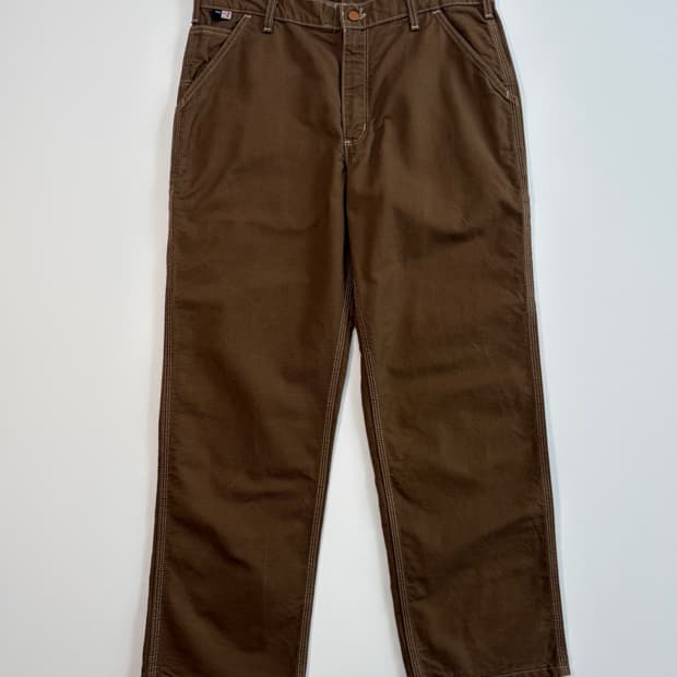 USA 칼하트FR 워크팬츠 브라운