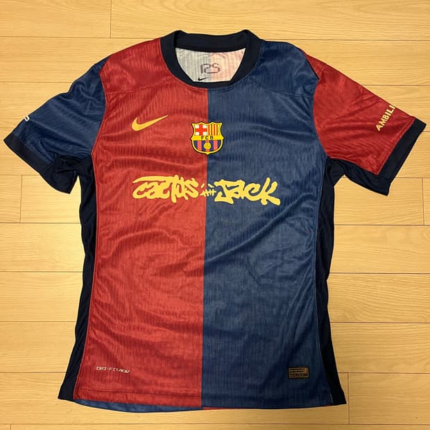 바르셀로나X트래비스 스캇 유니폼 어센틱