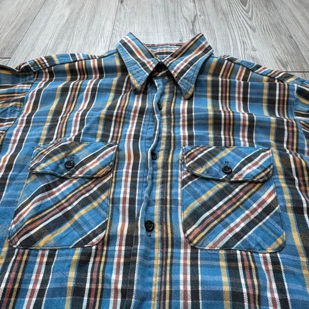 파이브브라더 플란넬 셔츠 16-16.5 (made in USA)