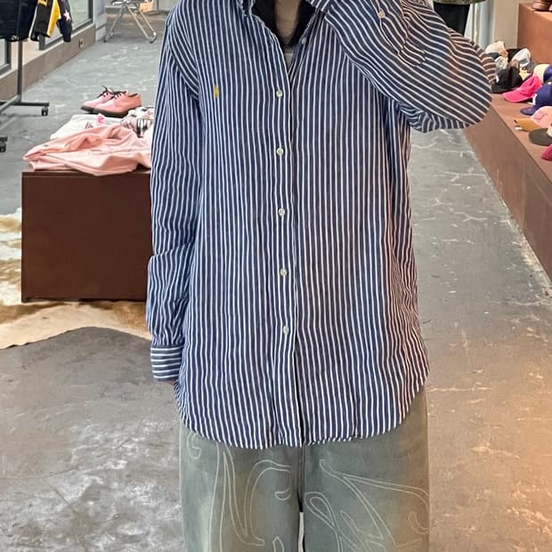 폴로 랄프로렌 스트라이프 셔츠 H1834