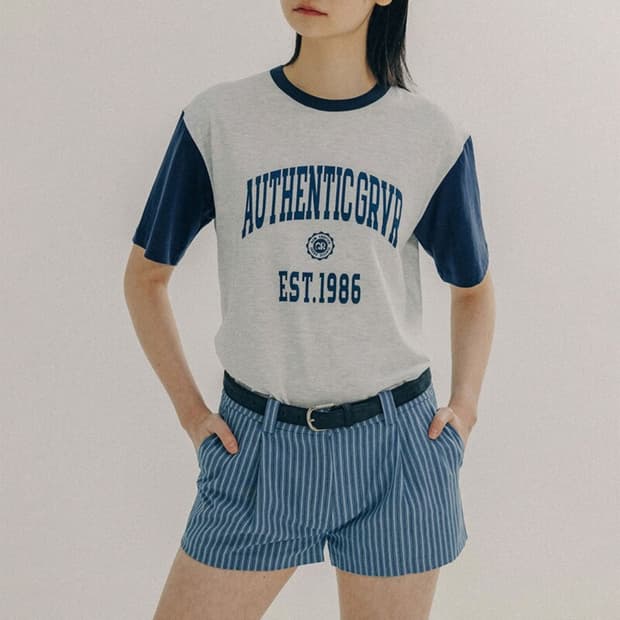 그로브 라글란 반팔 티셔츠