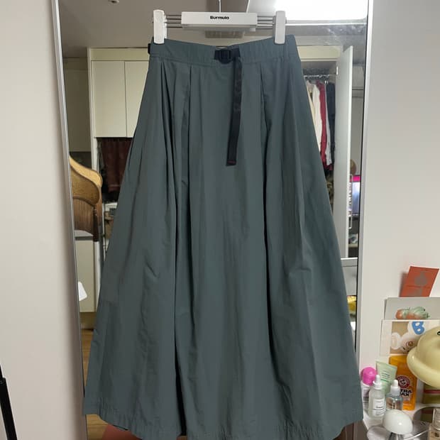 Nico and 니코앤드x그라미치 롱스커트 청록