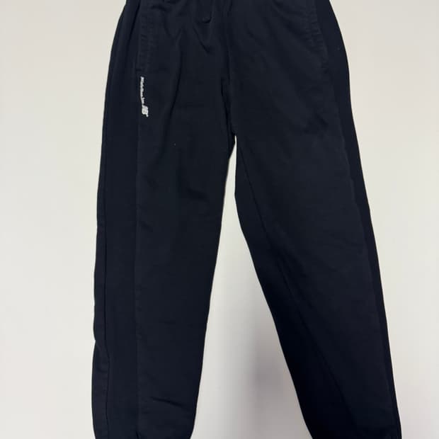 여성 뉴발란스 트레이닝 밴딩 조거팬츠 블랙