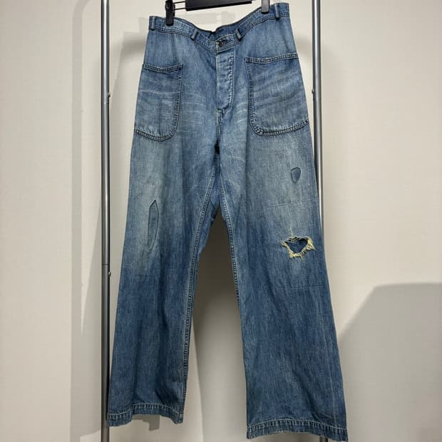 XL) 바우와우 bowwow 25ss 덩가리 데님