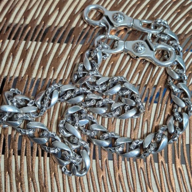 [OS] 크롬하츠 월렛체인 투클립 롱체인