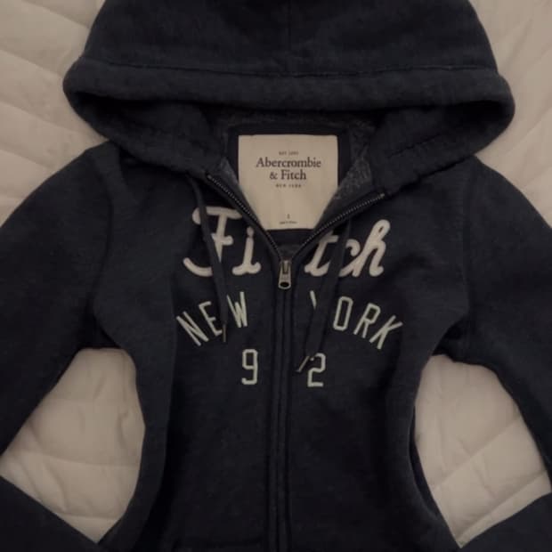 초희귀 아베크롬비 딱붙핏 후드집업