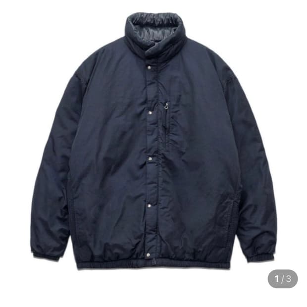 25FW 나나미카 리버서블 인슐레이션 네이비 m 새상품 