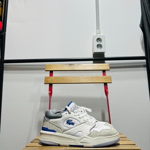 UK8 270) 라코스테 운동화 남성 남자 신발 라인샷 래더