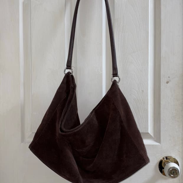 DEINET SUEDE BIG BAG 다이닛 스웨이드 빅백