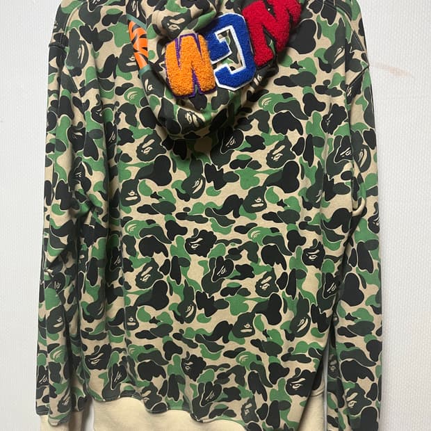 베이프 녹계 샤크후드