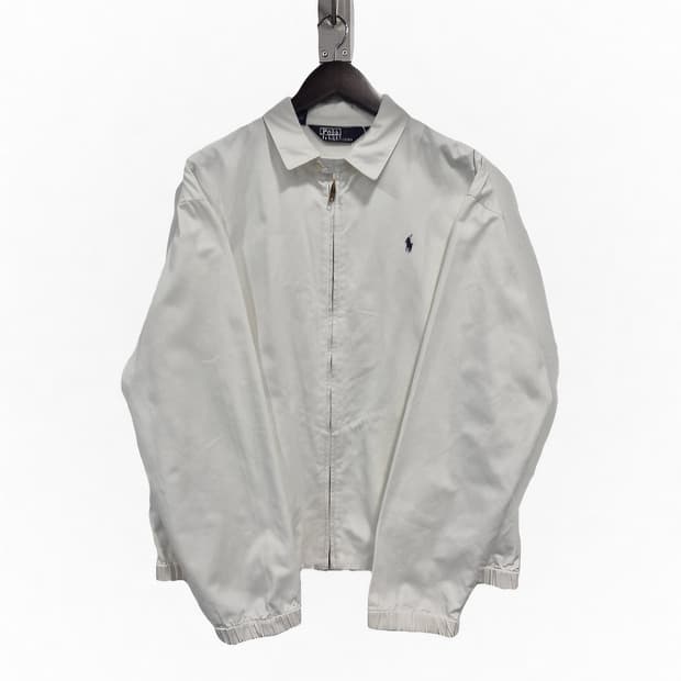 폴로랄프로렌 스윙톱 코튼 화이트 자켓 M