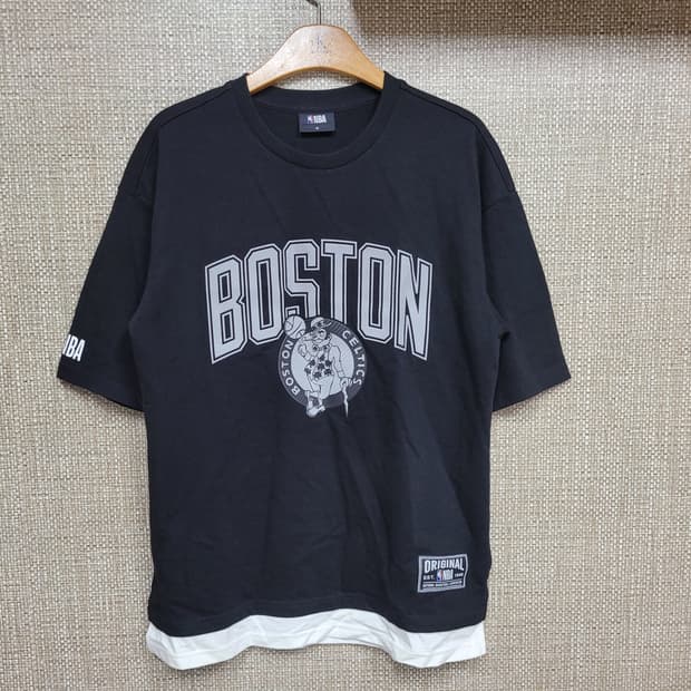 M 100사이즈 NBA 반팔티 보스턴