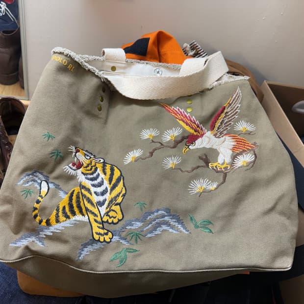 랄프로렌 스카잔 숄더백