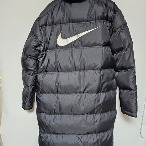 나이키연예인롱패딩 