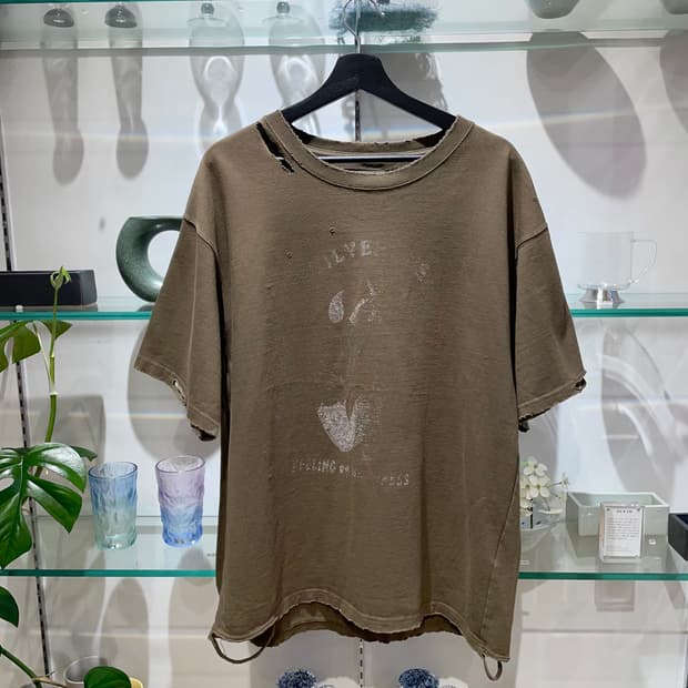 카미야 silvervine vintage tee