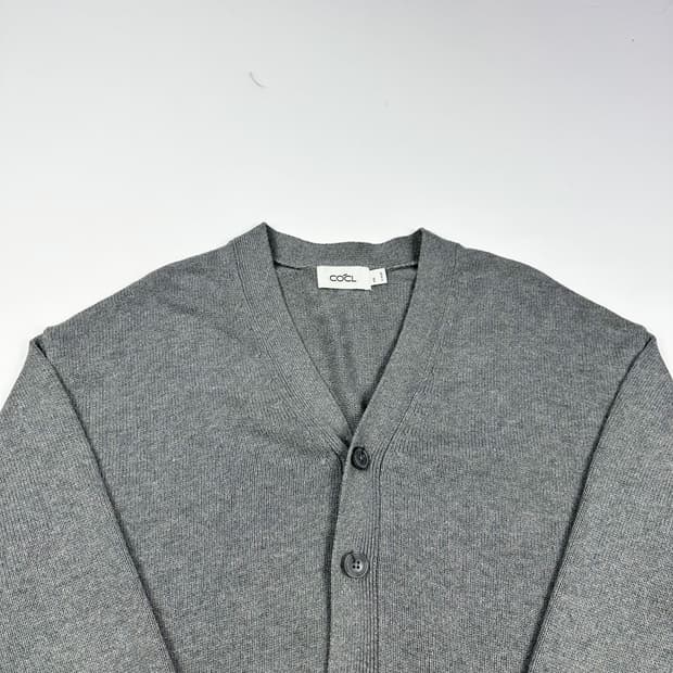 코클 cocl 데일리 그레이 니트 가디건 (L)