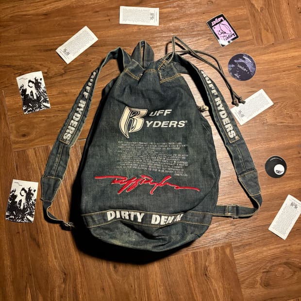 Ruff ryders 데님 백팩