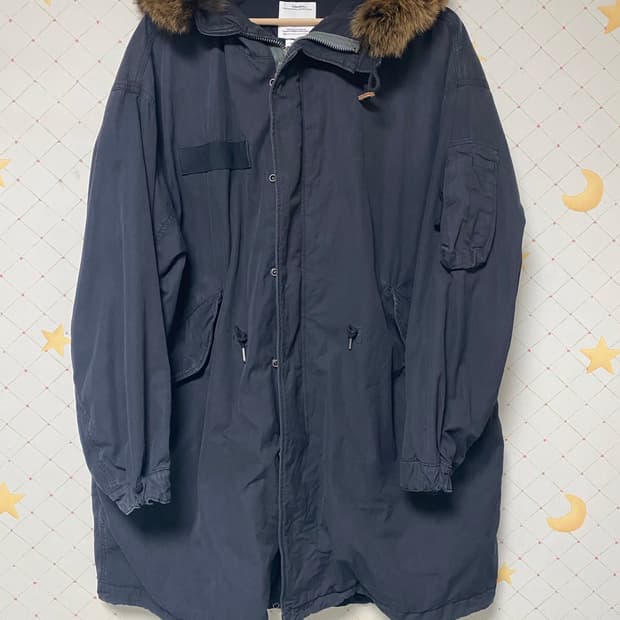 2)visvim 24aw six five fishtail parka